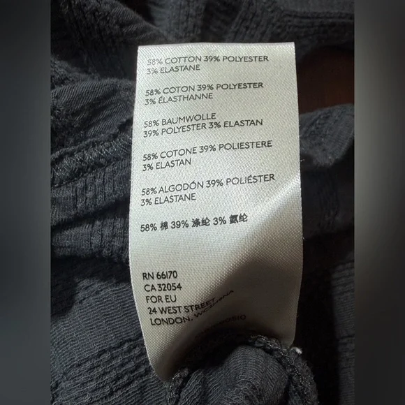 Free People Ice Cold Lace Up Grommet Ribbed Knit V-Neck Shirt Top Chic Blouse - Picture 11 of 16